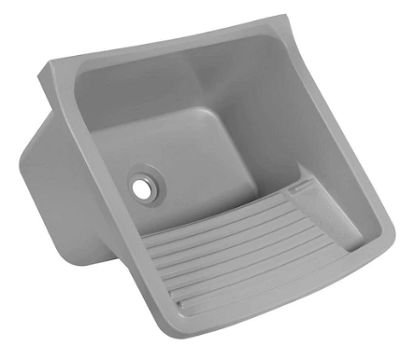Tanque Plástico Grande Cinza 2 58x52x32 Astra