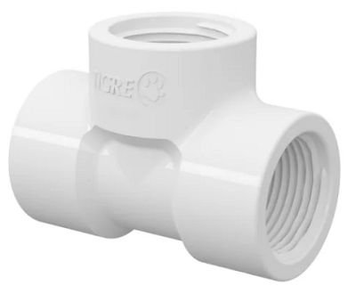 Tê PVC Roscável 20mm Tigre