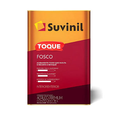 Tinta Acrílica Premium Fosco Branco 18L Suvinil
