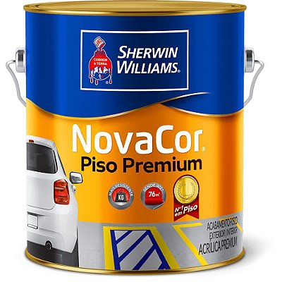 Tinta Novacor Piso Castor 3,6L - Sherwin Williams