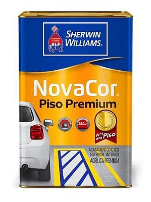 Tinta Novacor Piso Cinza Chumbo 18L - Sherwin Williams