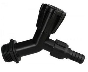 Torneira Jardim Abs Preta 3/4 Grap