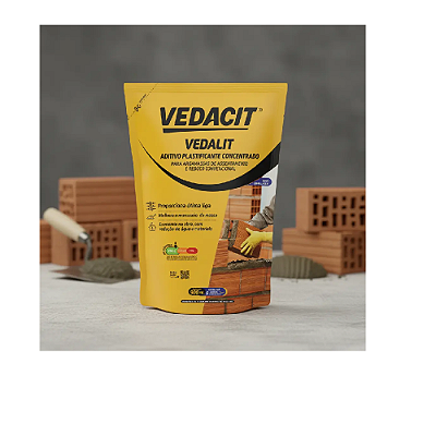 Vedacit Vedalit Aditivo Plasticante Sup 900 Ml Vedacit