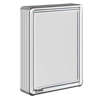 Armário Plástico Alumínio de Sobrepor 35x45x11,3 - LBP12/S - Astra