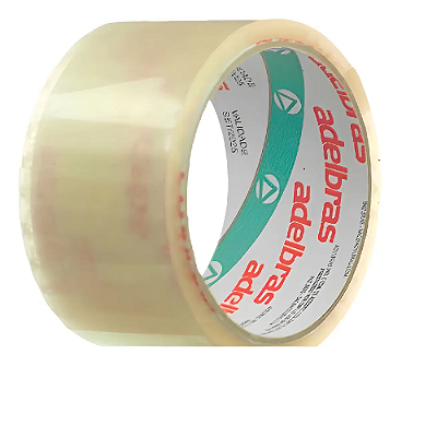 Fita Embalagem Transparente 48mm x 45M - Adelbras