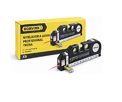 Nível a Laser Profissional BOM-6201 - Bomvink