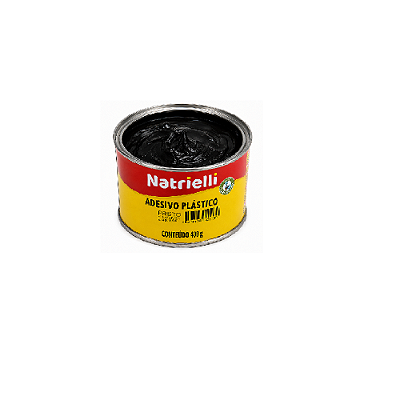 Massa Plástica Preta 400g - Natrielli