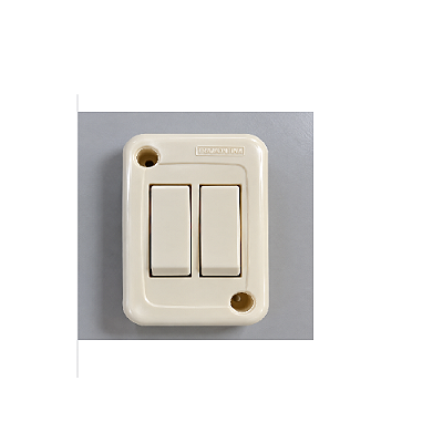 Interruptor 2 Teclas Simp - 57400/116 Tramontina
