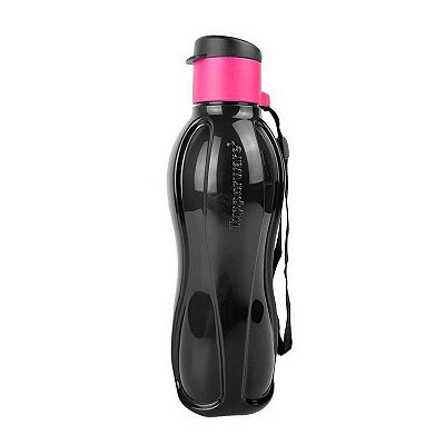 GARRAFA ECO TUPPER 500ml -  PRETA