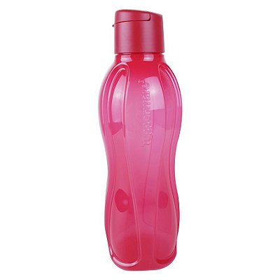GARRAFA ECO TUPPER 1L -  VERMELHA/CHERRY