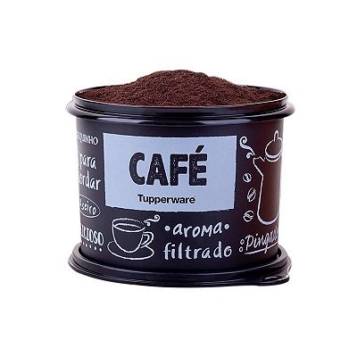 TUPPER CAIXA CAFÉ P e B  - 700grs