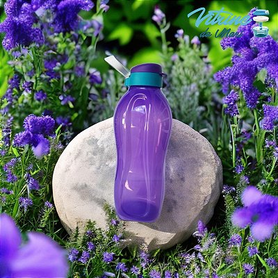 Garrafa Eco Tupper Plus Roxa Orquídea - 2 Litros