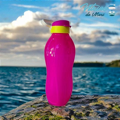 Garrafa Eco tupper Plus Rosa Pink - 2 Litros