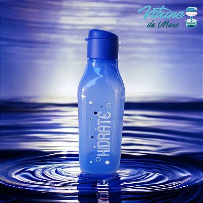 GARRAFA ECO TUPPER QUADRADA PLUS - 1 LITRO (HIDRATE)