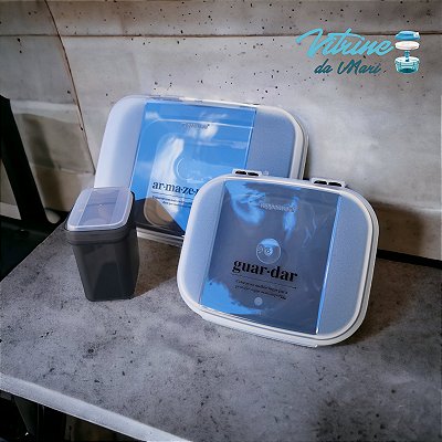 CONJUNTO VISUAL BOX 3 PEÇAS ( 2,3L, 1,1L e 450ml)