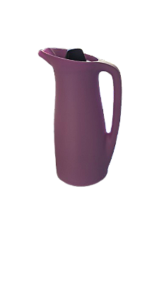 GARRAFA TÉRMICA TUPPERWARE 1L - Rosa Tampa Preta