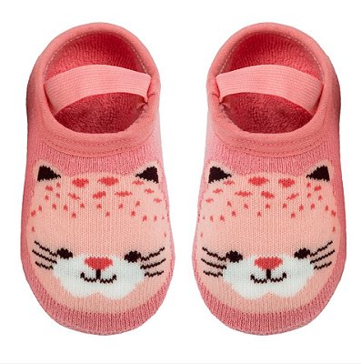 MEIA SAPATILHA ANTIDERRAPANTE GATINHA | BUBA