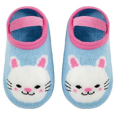 MEIA SAPATILHA ANTIDERRAPANTE COELHINHO | BUBA