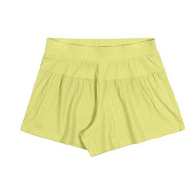 SHORTS INFANTIL MENINA CANELADO BÁSICO | ALAKAZOO (4 ANOS)