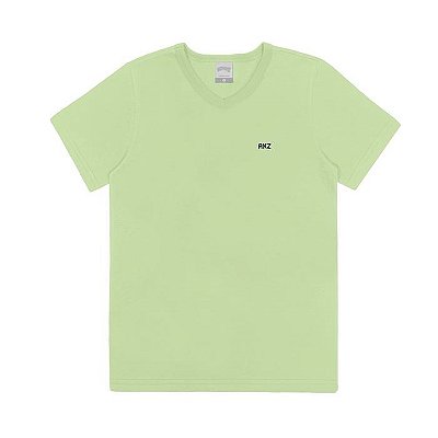 CAMISETA INFANTIL MENINO BÁSICA COM GOLA V | ALAKAZOO (6 A 16 ANOS)