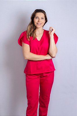 Scrub Beatrice Conjunto Pink - Pijama Cirúrgico