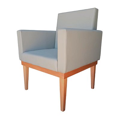 Poltrona decorativa estofada