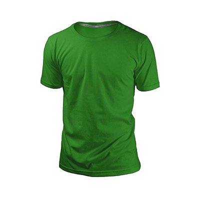 Camisa Masculina Verde Bandeira 100% Poliéster