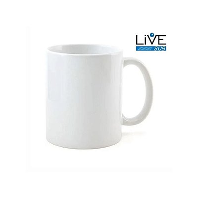 Caneca Cerâmica Para Sublimação Live - 36 Unidades