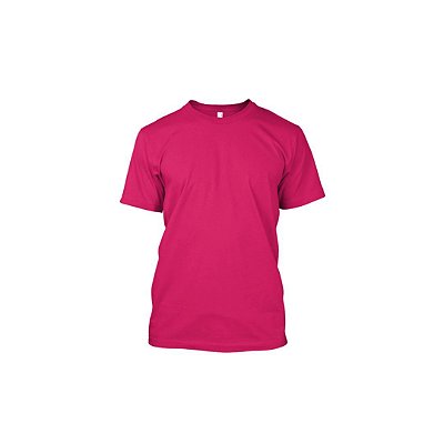 Camisa Masculina Rosa Pink 100% Poliéster