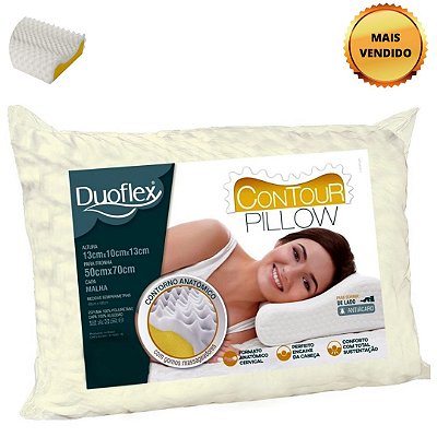 Travesseiro Cervical Contour Pillow Terapeutico - Duoflex
