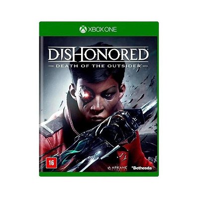 Jogo Dishonored Death of the outsider Xbox One