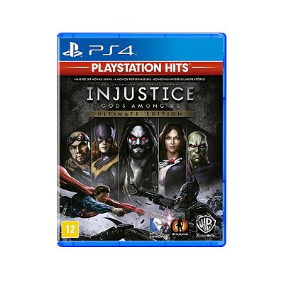 Jogo Injustice Gods Amoung Us: Ultimate Edition - PS4