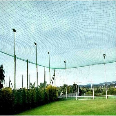 Rede de Proteção Esportiva Sob Medida para Cobertura de Quadra de Futsal e Campo de Futebol Society Fio 2mm Malha 12cm Nylon