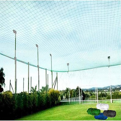 Rede de Proteção Esportiva Sob Medida para Cobertura de Quadra de Futsal, Campos Futebol e Society Fio 2mm Malha 10cm Nylon