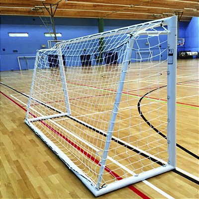Par de Redes para Trave de Gol de Futsal - Futebol de salão -Polietileno (nylon)