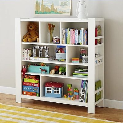 Organizador de brinquedos e Livros para quarto infantil - O que faltava no quarto das crianças! - Em Madeira Branca