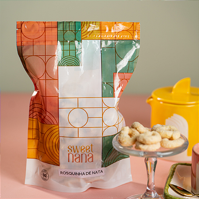 Biscoito da Nana no Ziplock - rosquinha de nata