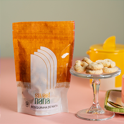 Biscoito da Nana no Mini Ziplock - rosquinha de nata