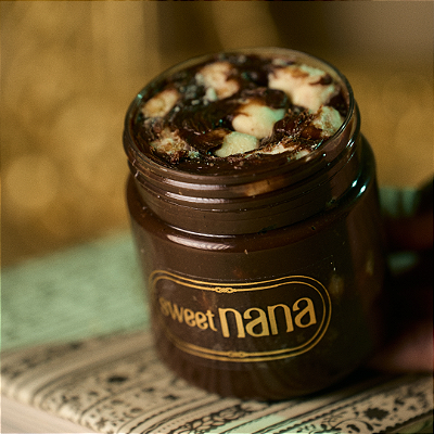 Pote da Nana - creme de brigadeiro trufado com drageado