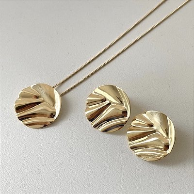 Conjunto redondo orgânico