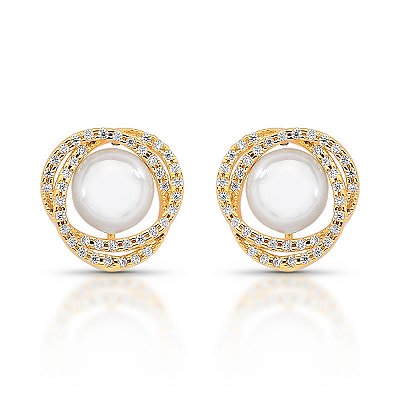 Brinco pérola conexões