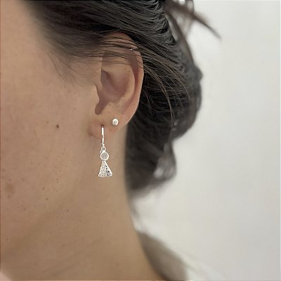 Brinco argola nossa senhora