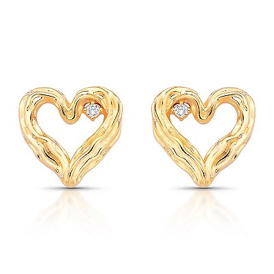 Brinco coração una