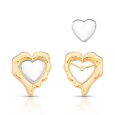 Brinco coração sintonia