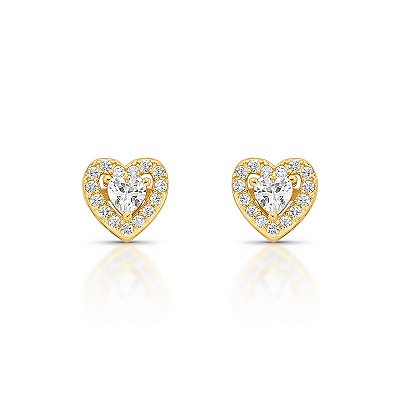 Brinco coração clássico