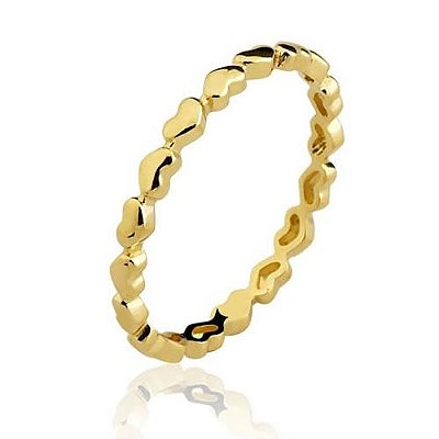 Anel aparador corações