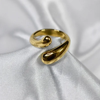 Anel orgânico pontas ajustável