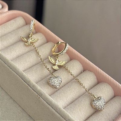 Brinco argola Espírito Santo