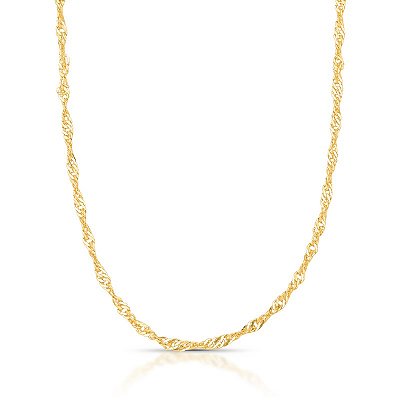 Colar choker singapura abraços