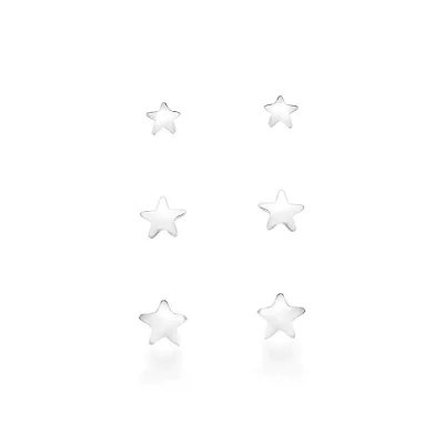 Brinco trio estrelas